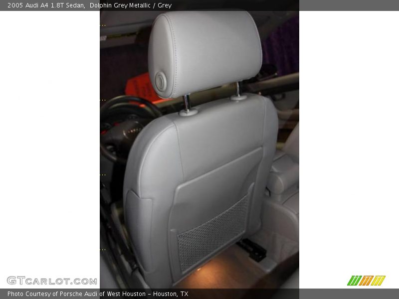Dolphin Grey Metallic / Grey 2005 Audi A4 1.8T Sedan