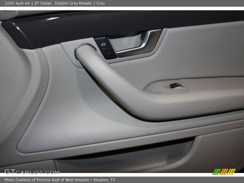 Dolphin Grey Metallic / Grey 2005 Audi A4 1.8T Sedan
