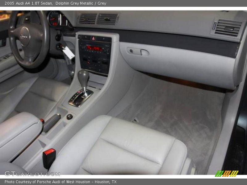 Dolphin Grey Metallic / Grey 2005 Audi A4 1.8T Sedan