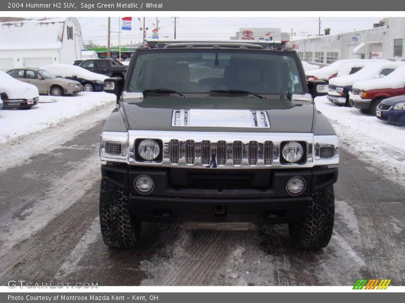 Sage Green Metallic / Wheat 2004 Hummer H2 SUV