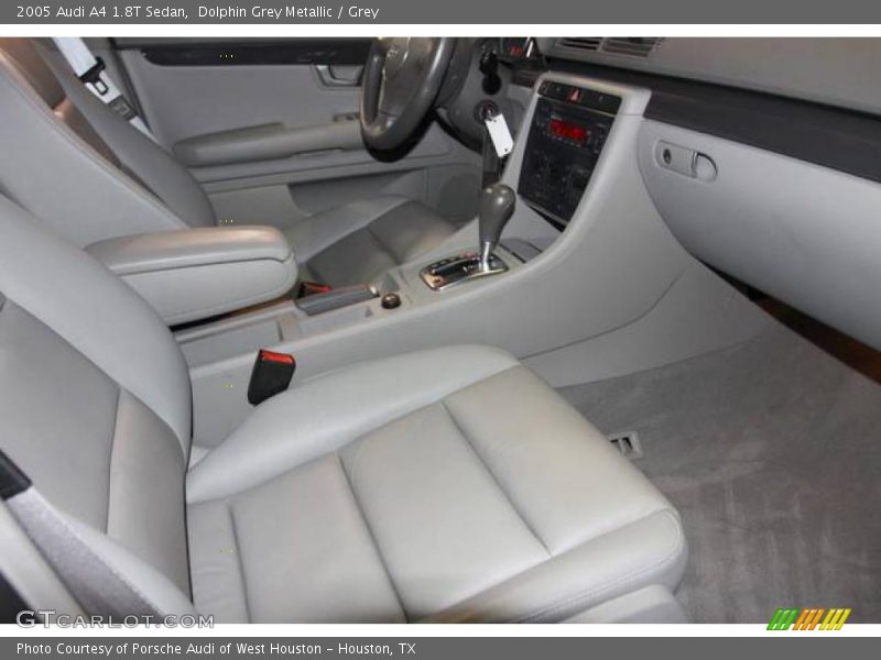 Dolphin Grey Metallic / Grey 2005 Audi A4 1.8T Sedan