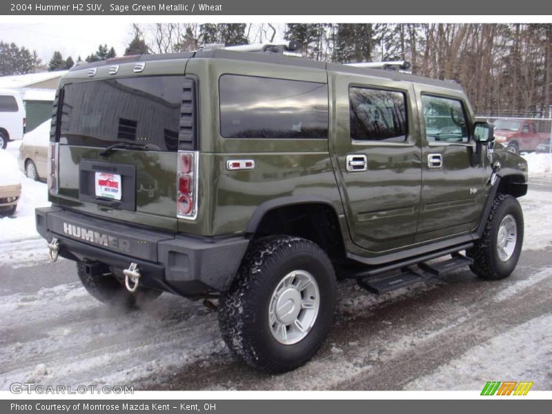 Sage Green Metallic / Wheat 2004 Hummer H2 SUV