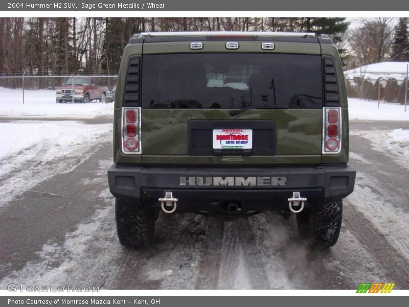 Sage Green Metallic / Wheat 2004 Hummer H2 SUV