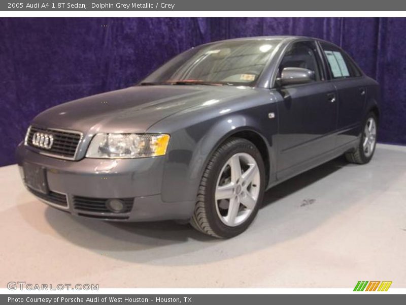 Dolphin Grey Metallic / Grey 2005 Audi A4 1.8T Sedan