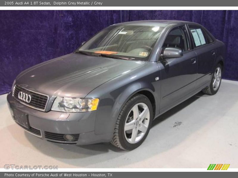 Dolphin Grey Metallic / Grey 2005 Audi A4 1.8T Sedan
