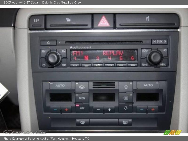 Dolphin Grey Metallic / Grey 2005 Audi A4 1.8T Sedan