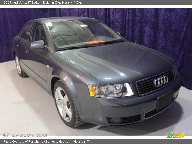 Dolphin Grey Metallic / Grey 2005 Audi A4 1.8T Sedan