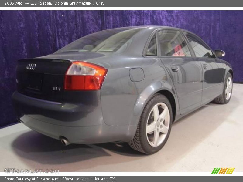 Dolphin Grey Metallic / Grey 2005 Audi A4 1.8T Sedan