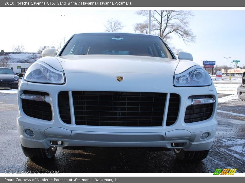 Sand White / Havanna/Havanna Alcantara 2010 Porsche Cayenne GTS