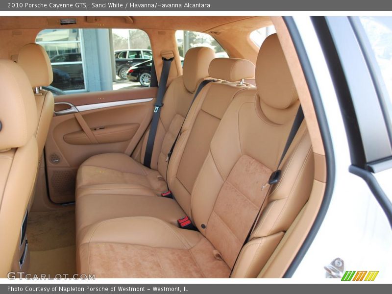 Sand White / Havanna/Havanna Alcantara 2010 Porsche Cayenne GTS