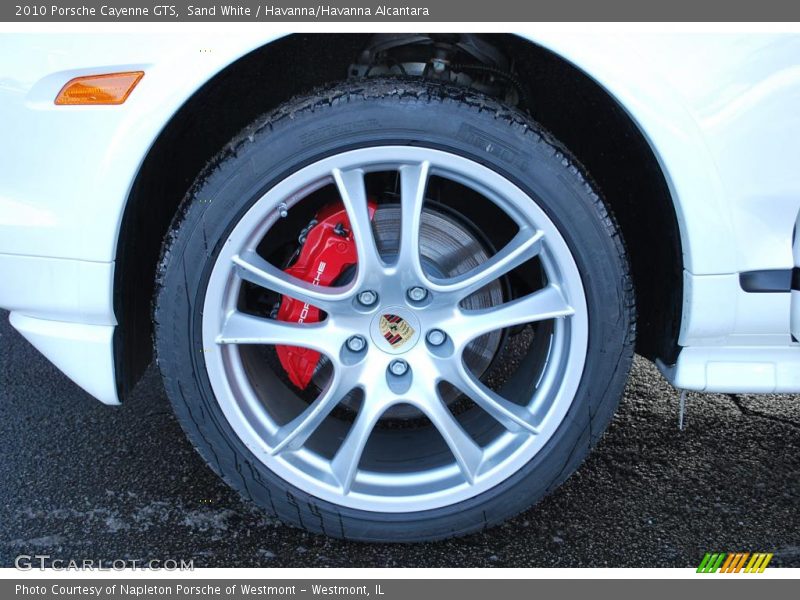 Sand White / Havanna/Havanna Alcantara 2010 Porsche Cayenne GTS