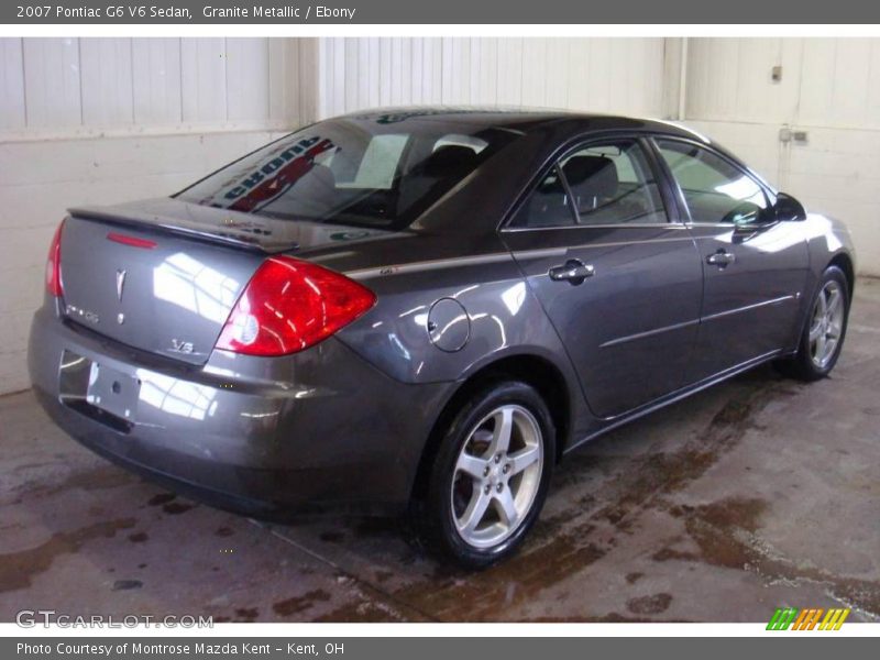Granite Metallic / Ebony 2007 Pontiac G6 V6 Sedan