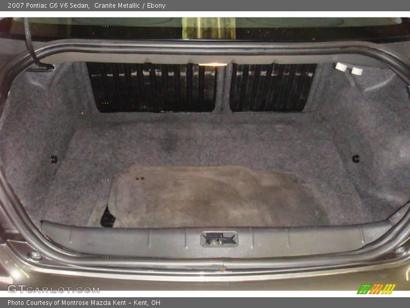 Granite Metallic / Ebony 2007 Pontiac G6 V6 Sedan