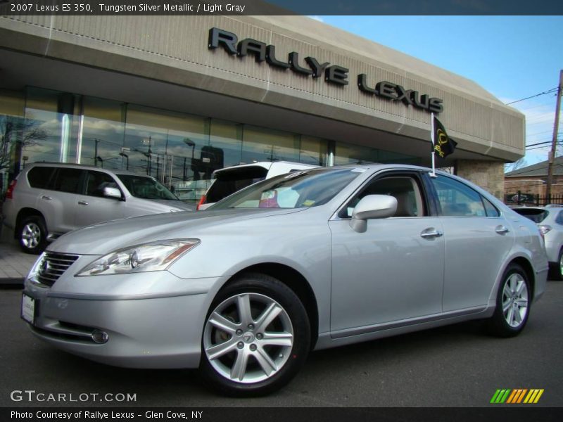 Tungsten Silver Metallic / Light Gray 2007 Lexus ES 350