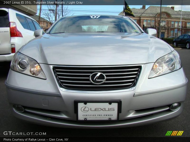 Tungsten Silver Metallic / Light Gray 2007 Lexus ES 350