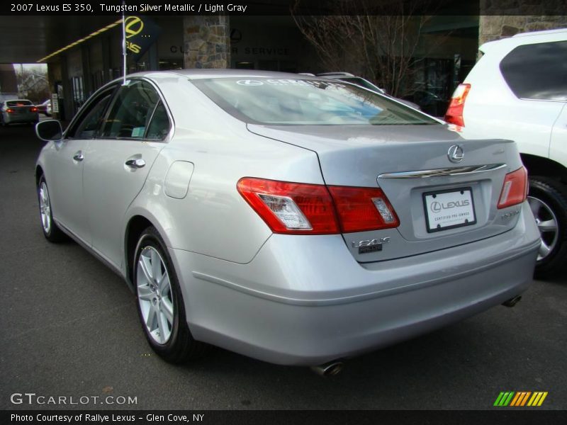Tungsten Silver Metallic / Light Gray 2007 Lexus ES 350