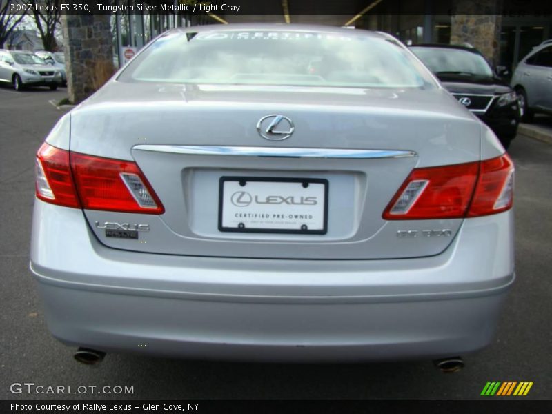 Tungsten Silver Metallic / Light Gray 2007 Lexus ES 350