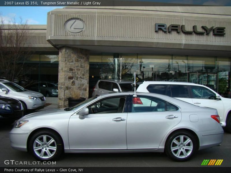 Tungsten Silver Metallic / Light Gray 2007 Lexus ES 350