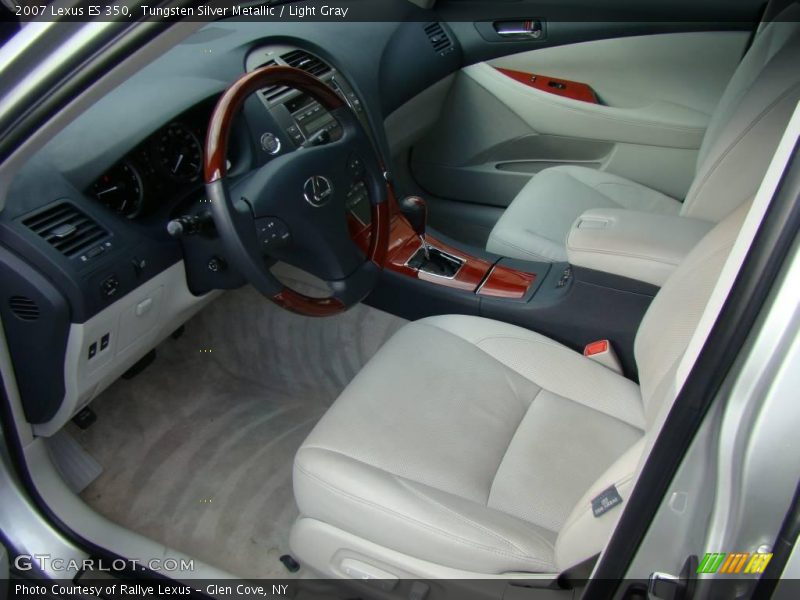 Tungsten Silver Metallic / Light Gray 2007 Lexus ES 350