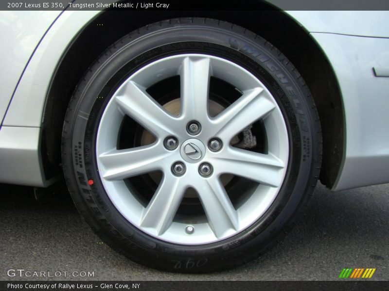 Tungsten Silver Metallic / Light Gray 2007 Lexus ES 350