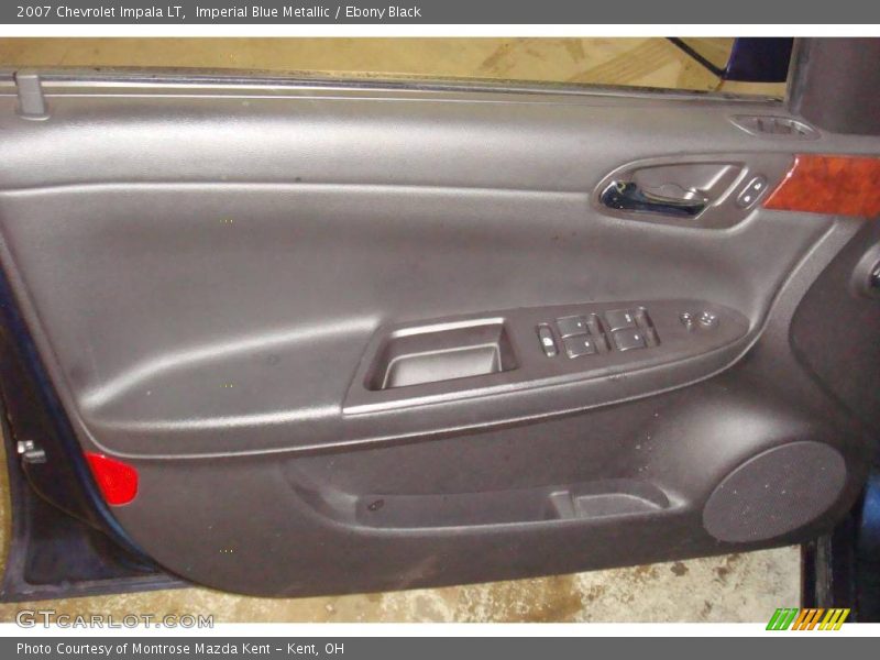Imperial Blue Metallic / Ebony Black 2007 Chevrolet Impala LT