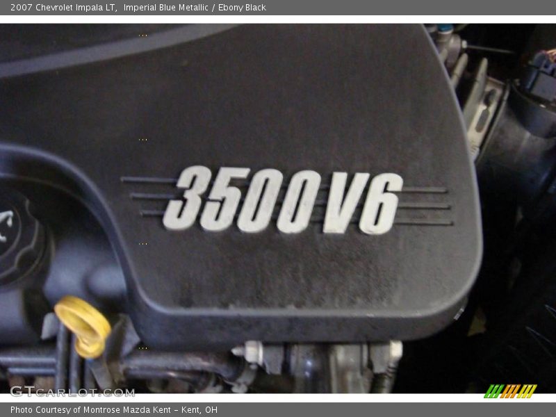 Imperial Blue Metallic / Ebony Black 2007 Chevrolet Impala LT