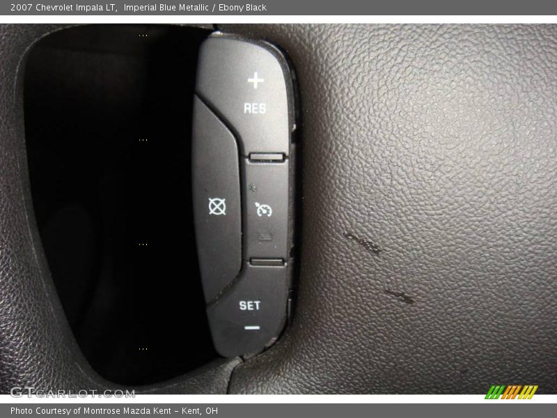 Imperial Blue Metallic / Ebony Black 2007 Chevrolet Impala LT