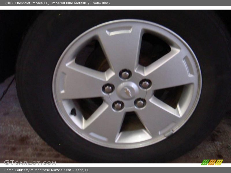 Imperial Blue Metallic / Ebony Black 2007 Chevrolet Impala LT