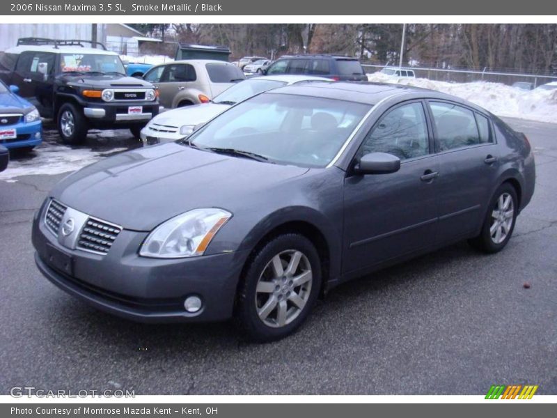 Smoke Metallic / Black 2006 Nissan Maxima 3.5 SL