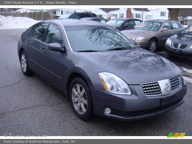 Smoke Metallic / Black 2006 Nissan Maxima 3.5 SL