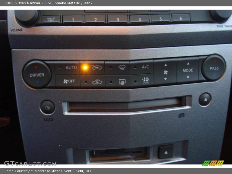 Smoke Metallic / Black 2006 Nissan Maxima 3.5 SL