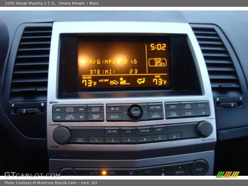 Smoke Metallic / Black 2006 Nissan Maxima 3.5 SL