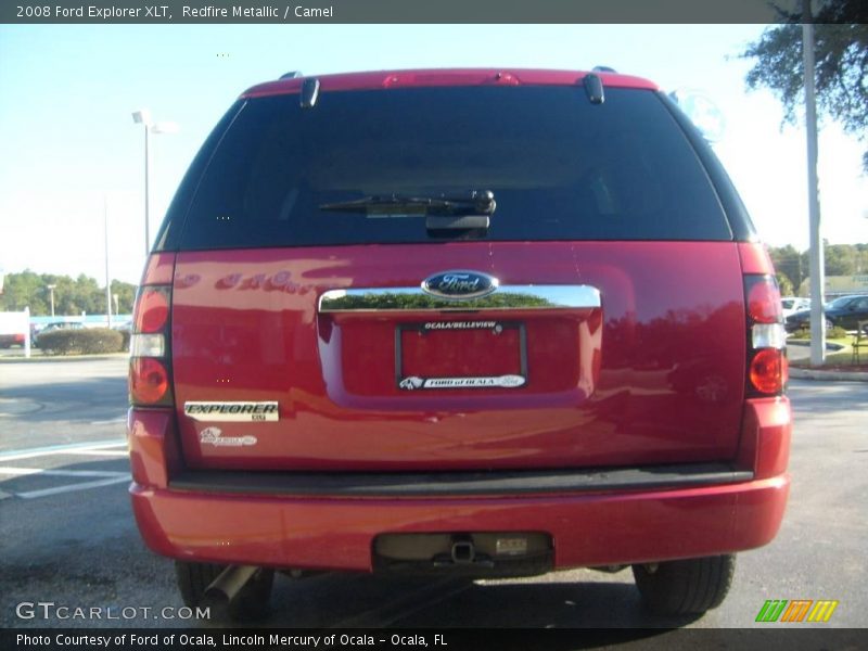 Redfire Metallic / Camel 2008 Ford Explorer XLT
