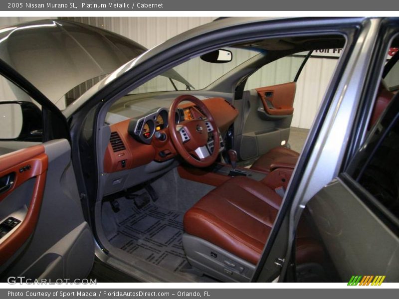 Platinum Metallic / Cabernet 2005 Nissan Murano SL
