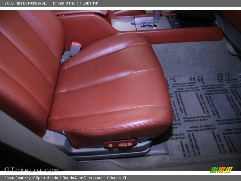 Platinum Metallic / Cabernet 2005 Nissan Murano SL