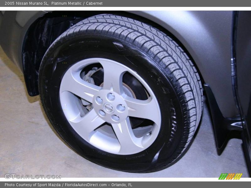 Platinum Metallic / Cabernet 2005 Nissan Murano SL