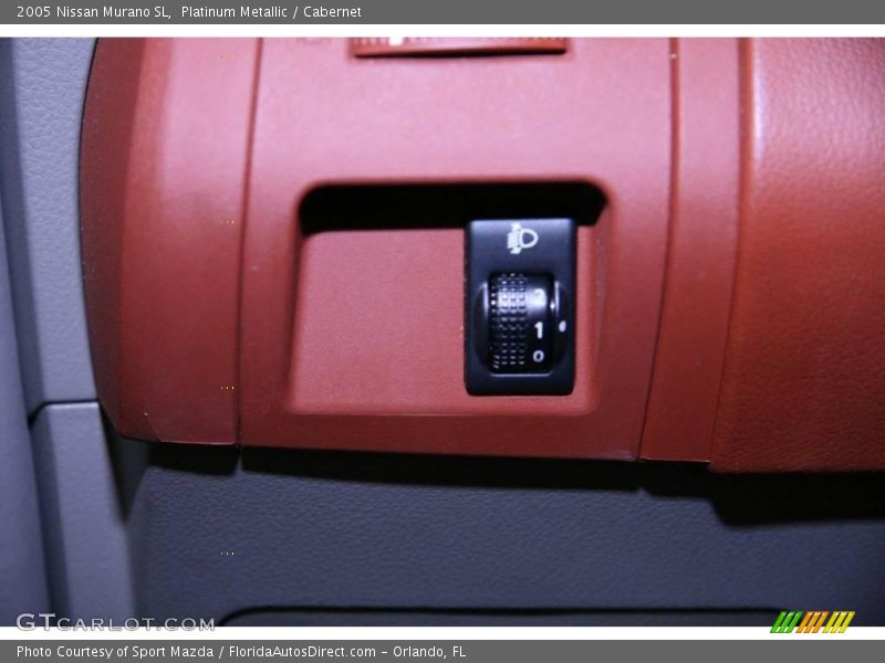 Platinum Metallic / Cabernet 2005 Nissan Murano SL