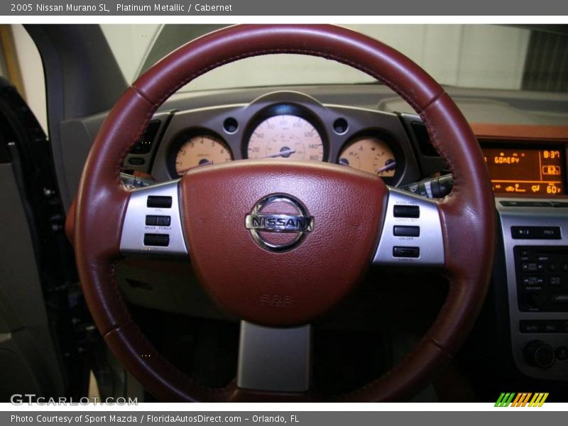 Platinum Metallic / Cabernet 2005 Nissan Murano SL