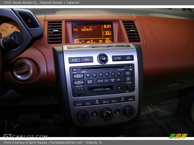 Platinum Metallic / Cabernet 2005 Nissan Murano SL