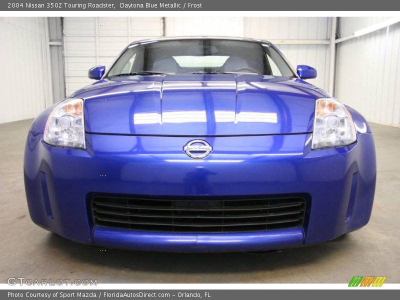 Daytona Blue Metallic / Frost 2004 Nissan 350Z Touring Roadster