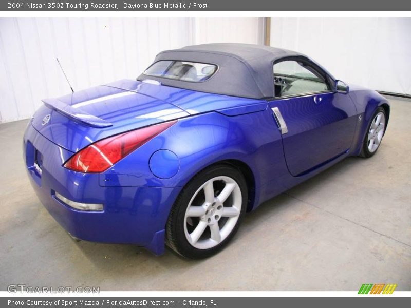 Daytona Blue Metallic / Frost 2004 Nissan 350Z Touring Roadster