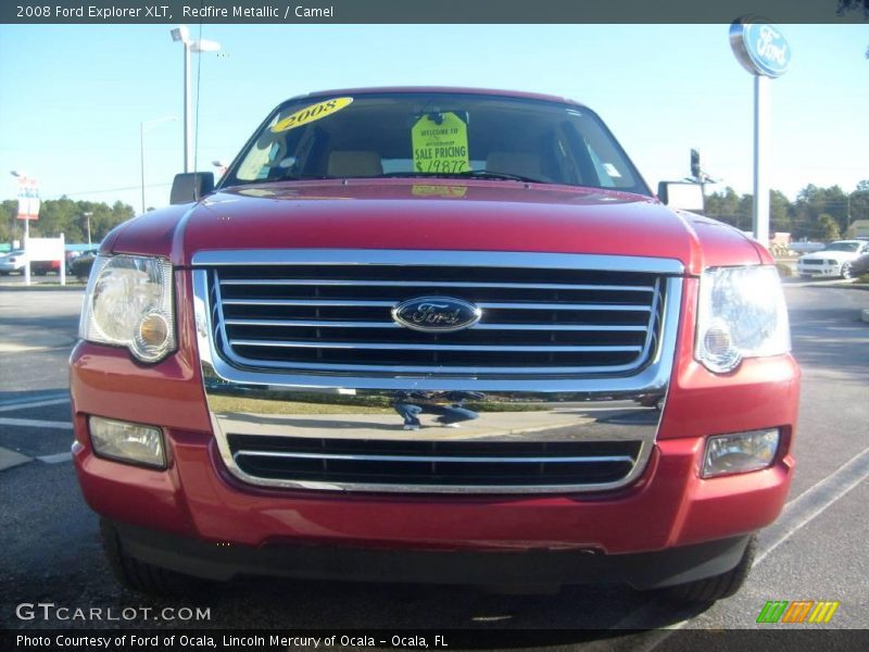 Redfire Metallic / Camel 2008 Ford Explorer XLT