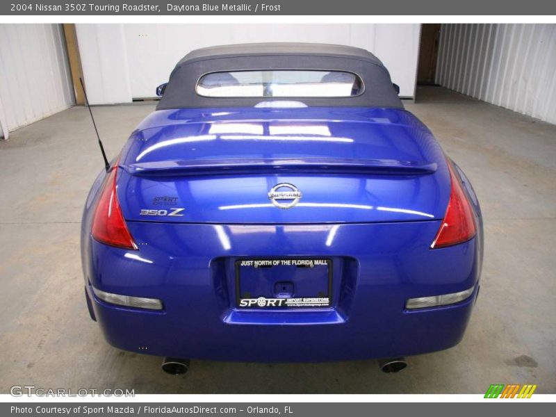Daytona Blue Metallic / Frost 2004 Nissan 350Z Touring Roadster