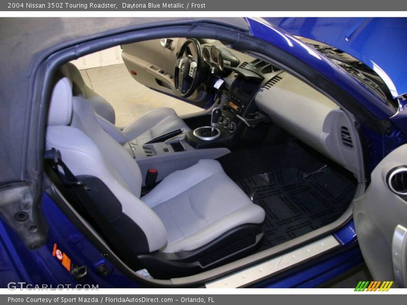 Daytona Blue Metallic / Frost 2004 Nissan 350Z Touring Roadster