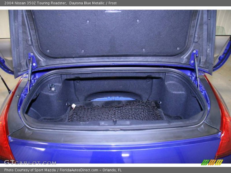 Daytona Blue Metallic / Frost 2004 Nissan 350Z Touring Roadster