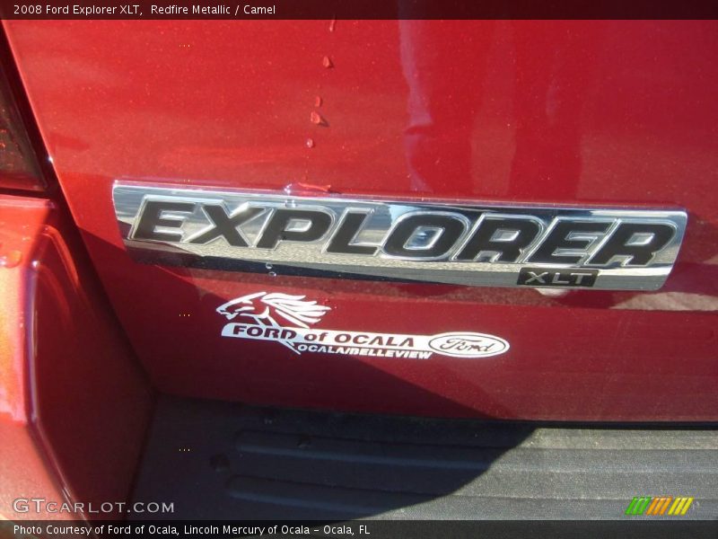 Redfire Metallic / Camel 2008 Ford Explorer XLT