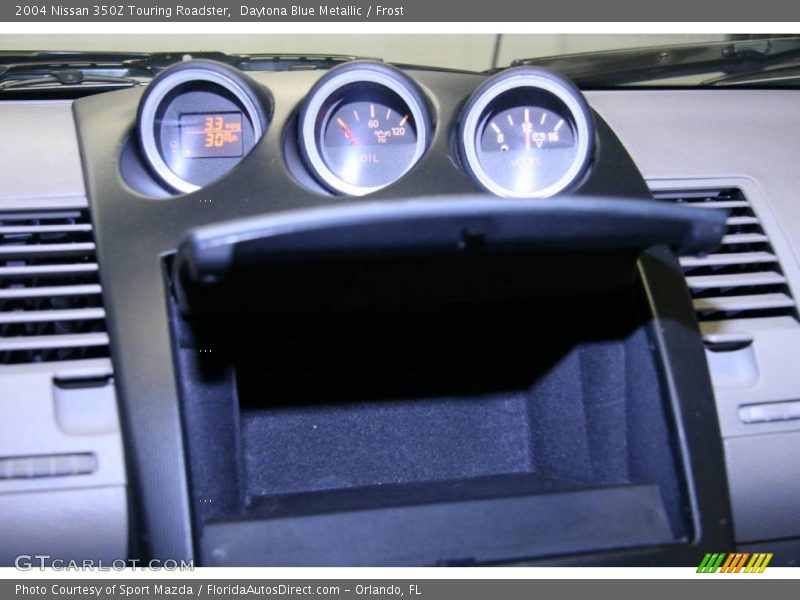 Daytona Blue Metallic / Frost 2004 Nissan 350Z Touring Roadster