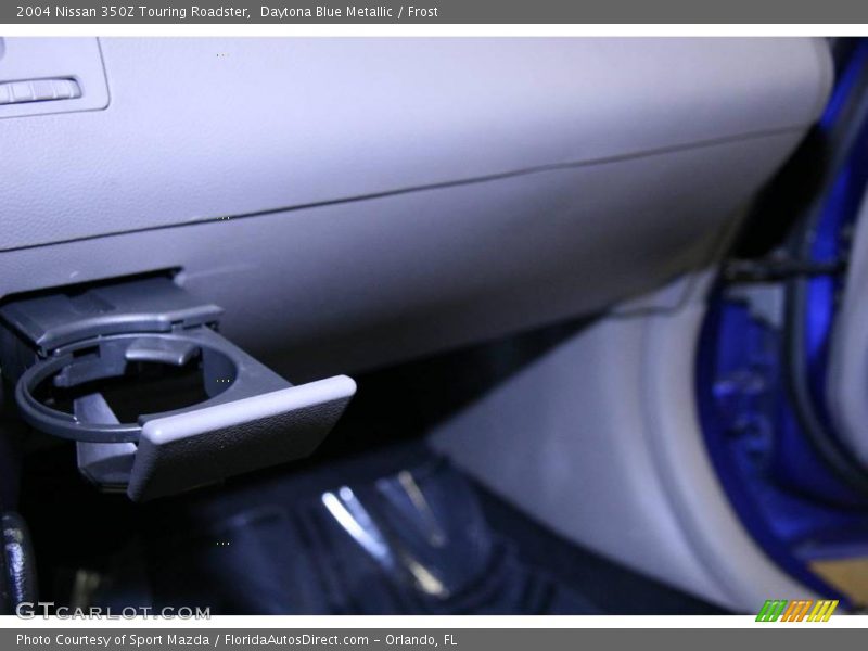 Daytona Blue Metallic / Frost 2004 Nissan 350Z Touring Roadster