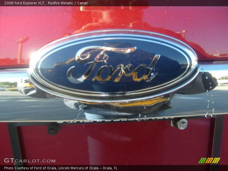 Redfire Metallic / Camel 2008 Ford Explorer XLT
