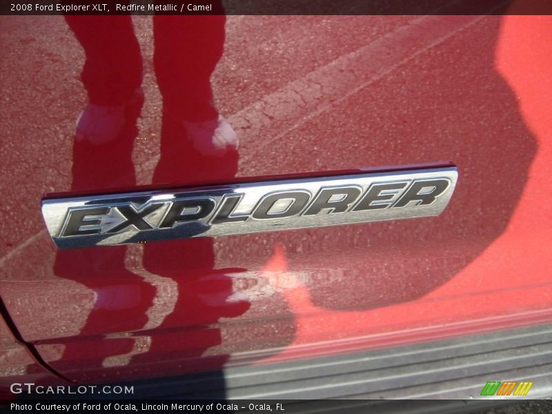 Redfire Metallic / Camel 2008 Ford Explorer XLT